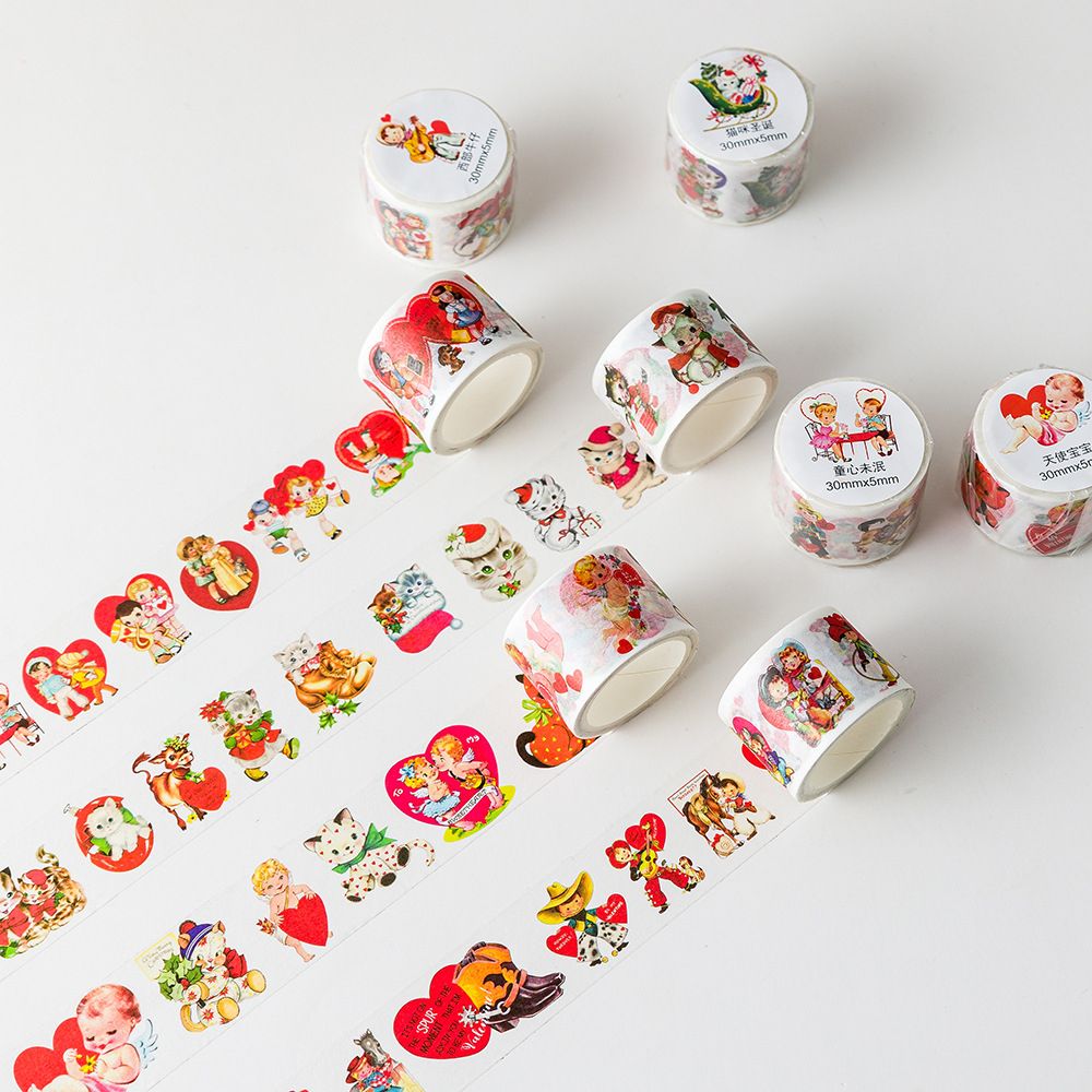 10pcs 1lot Decorative Adhesive Tapes Sweet Afternoon Lovely