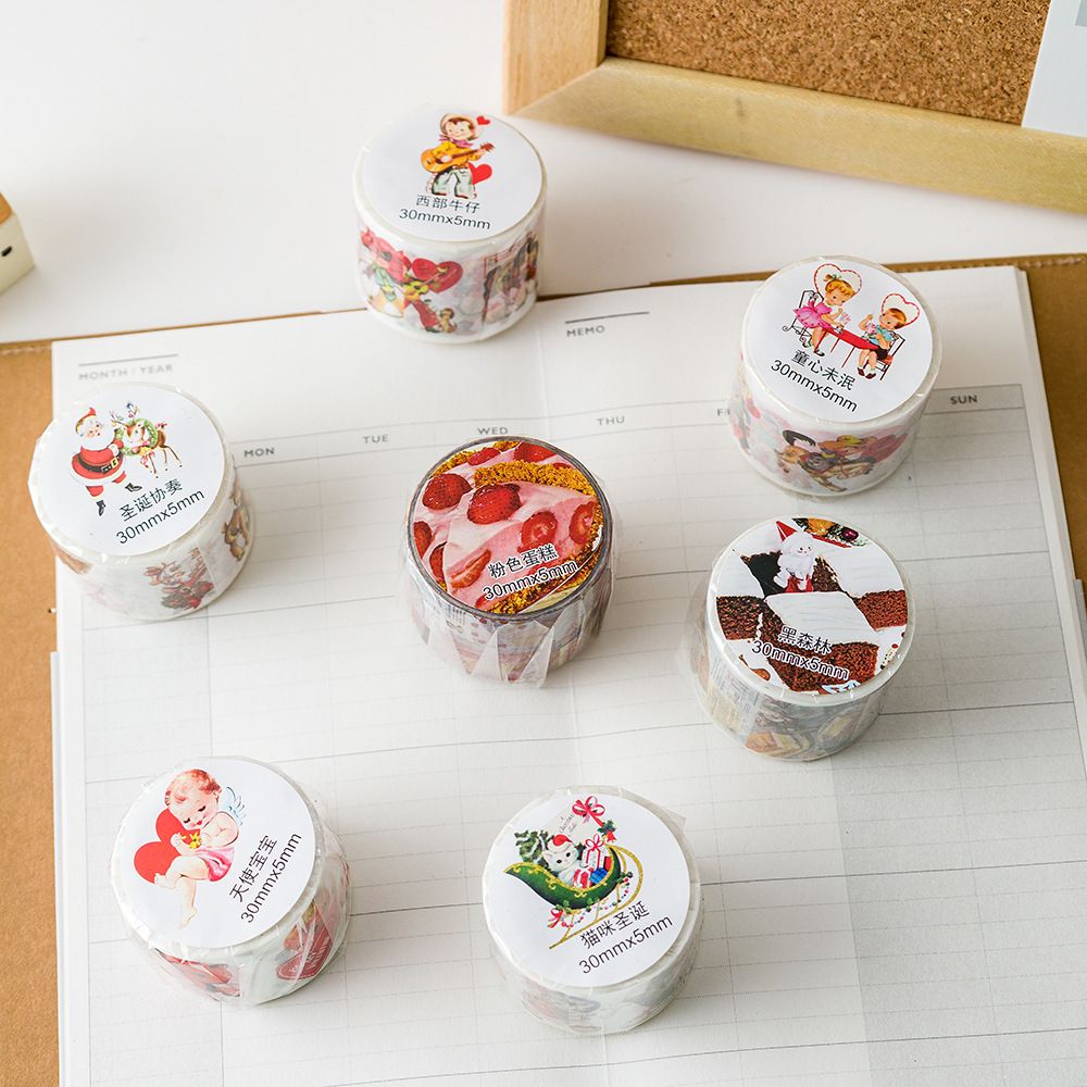 10pcs 1lot Decorative Adhesive Tapes Sweet Afternoon Lovely