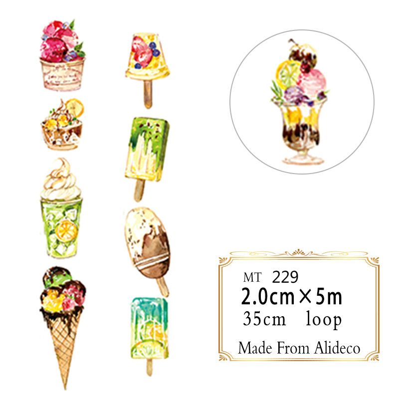 10 Pcs Washi Tapes DIY Japanese Paper Cartoon Teenage Life