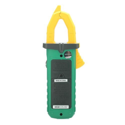 Mastech MS2109A True RMS Auto Range Digital AC DC Clamp Meter 600A Multimeter Volt Amp Ohm HZ Temp Capacitance Tester NCV Test