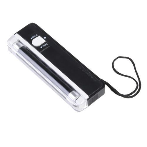 DANIU 2 In 1 UV Black Light Torch Portable Fakee Money Cash Detector
