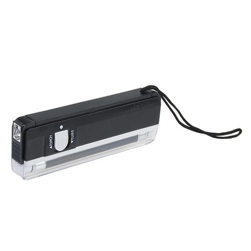 DANIU 2 In 1 UV Black Light Torch Portable Fakee Money Cash Detector