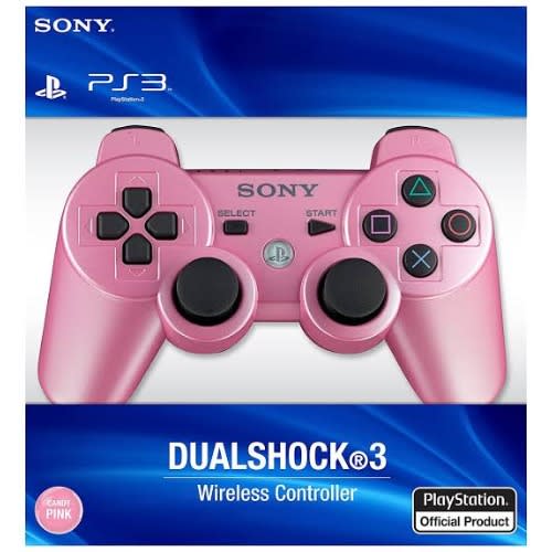 Sony Ps3 Game Controller - Pink