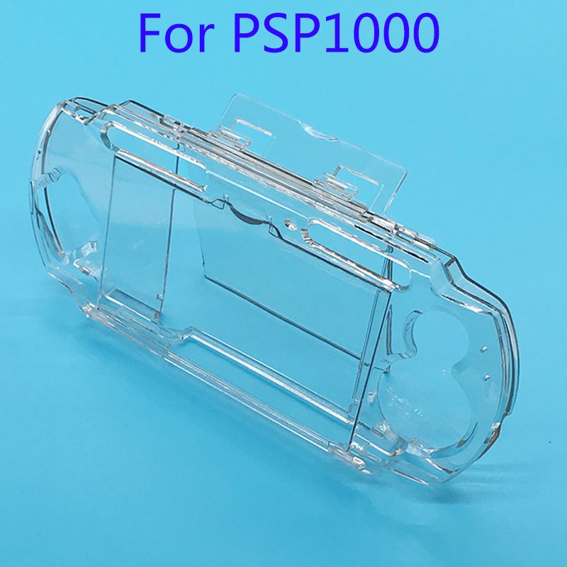Clear Transparent Hard Case Protective Cover Shell For Sony PlayStation Portable PSP 1000 Console Crystal Body Protector