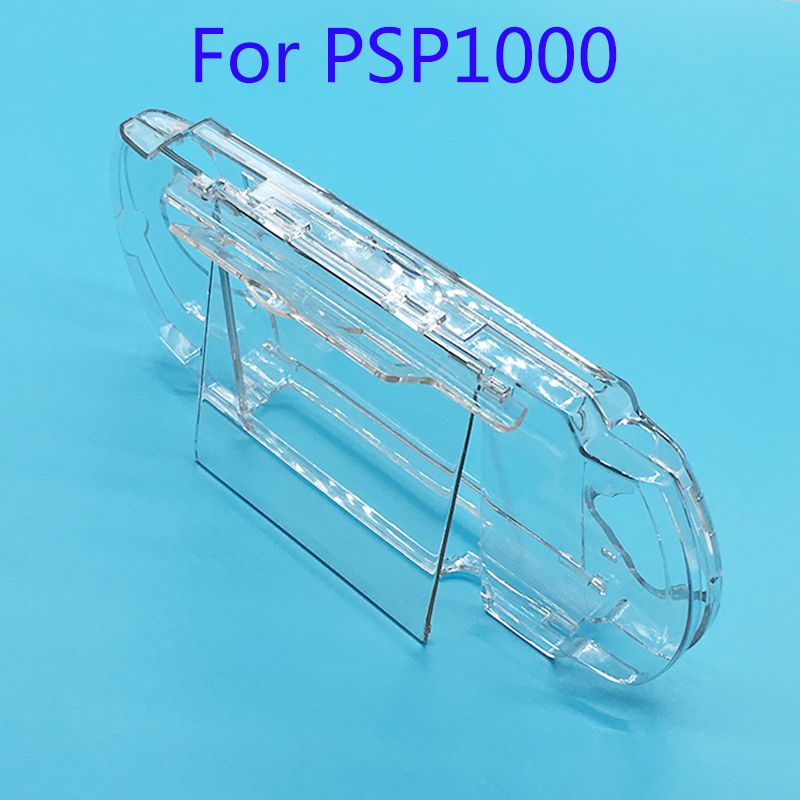 Clear Transparent Hard Case Protective Cover Shell For Sony PlayStation Portable PSP 1000 Console Crystal Body Protector