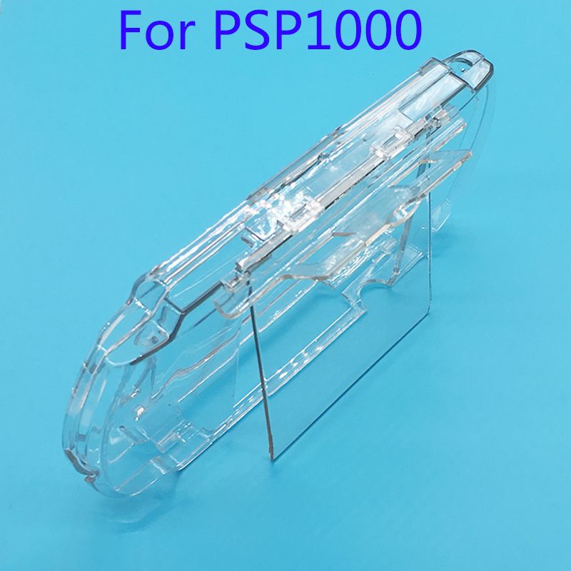 Clear Transparent Hard Case Protective Cover Shell For Sony PlayStation Portable PSP 1000 Console Crystal Body Protector
