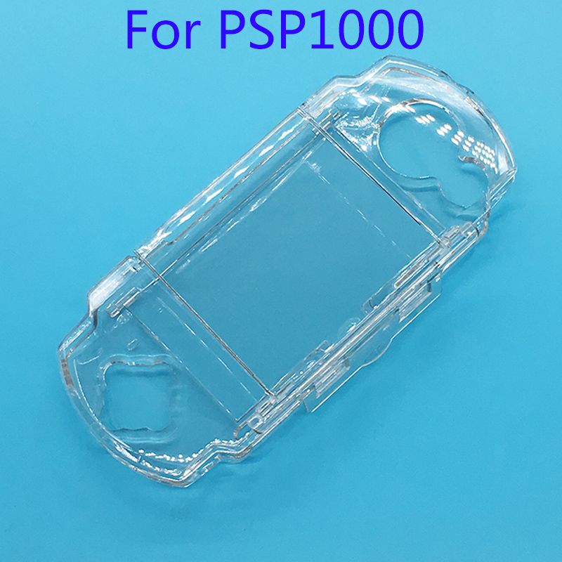 Clear Transparent Hard Case Protective Cover Shell For Sony PlayStation Portable PSP 1000 Console Crystal Body Protector