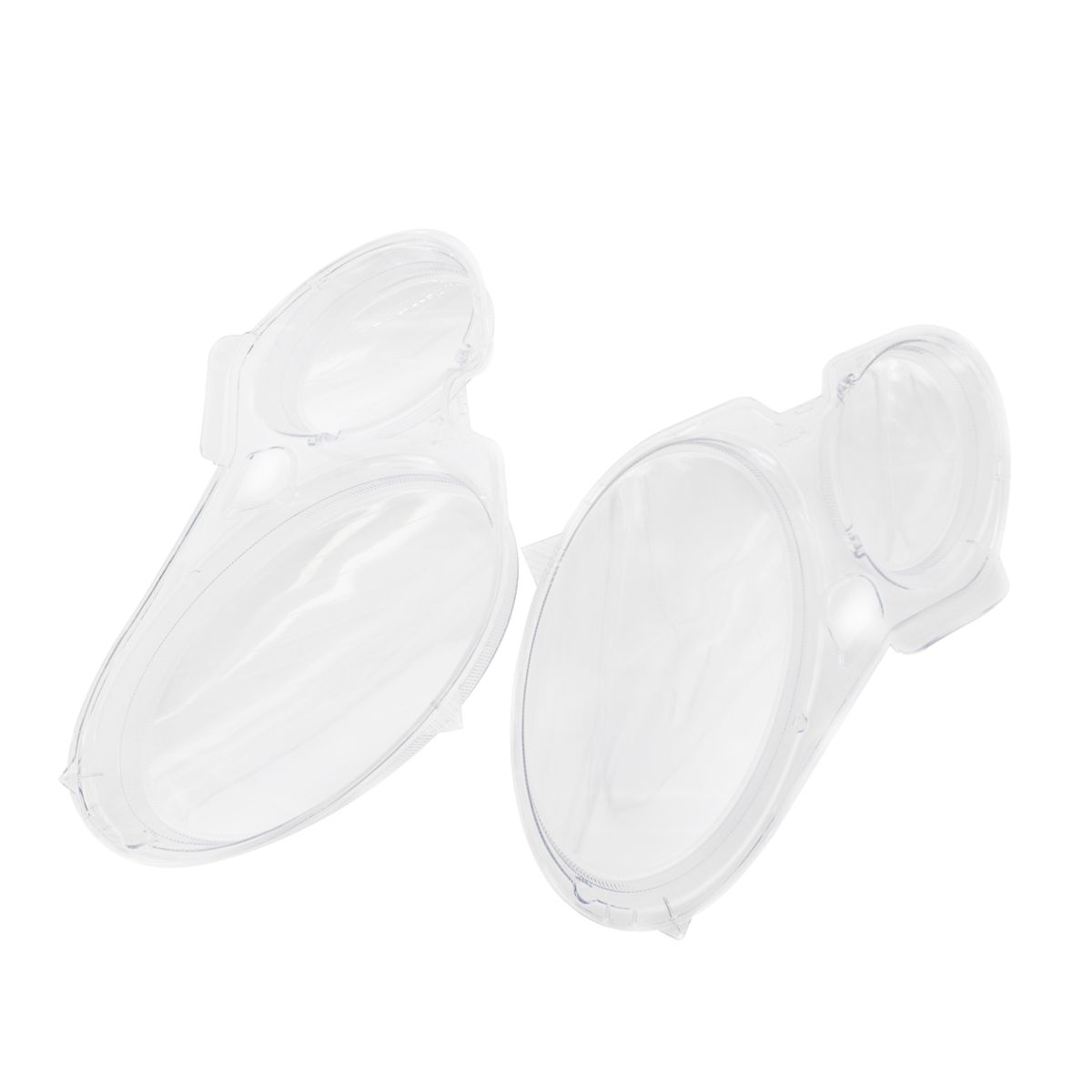 1Pair Headlight Lens, Headlight Cover L R Headlamp Clear