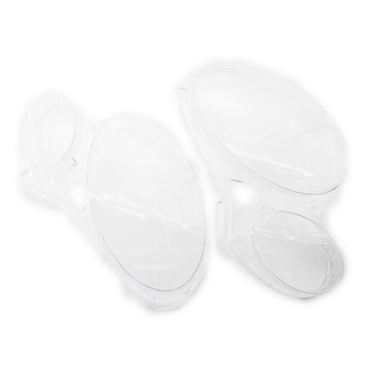 1Pair Headlight Lens, Headlight Cover L R Headlamp Clear