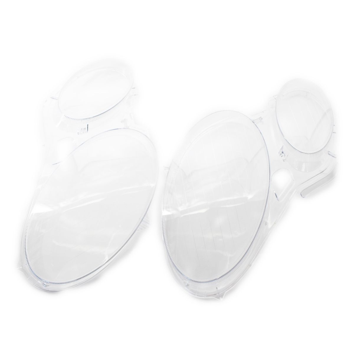 1Pair Headlight Lens, Headlight Cover L R Headlamp Clear