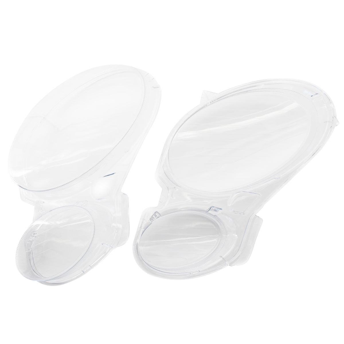 1Pair Headlight Lens, Headlight Cover L R Headlamp Clear