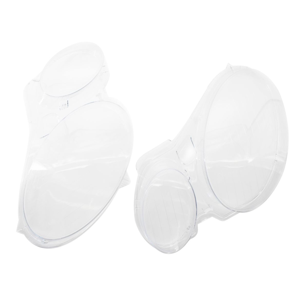 1Pair Headlight Lens, Headlight Cover L R Headlamp Clear
