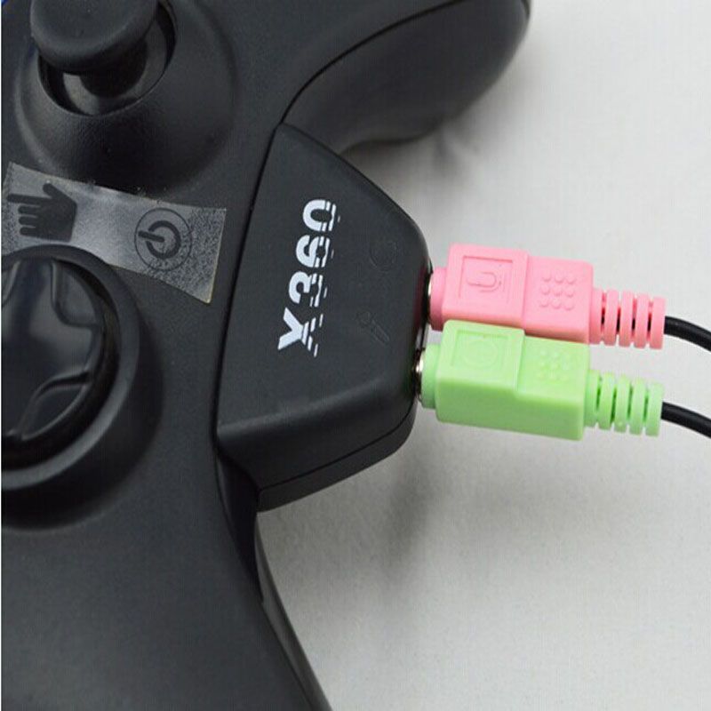 For Controller Micphone Jack 3.5mm Earphone 2.5mm Gamepad Adapter 360 Headphone Headset Xbox Converter Microsoft To Audio