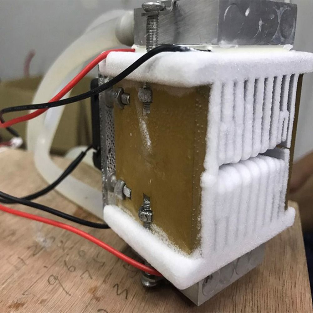 1 PC Diy 120w Tec Peltier Semiconductor Refrigerator Water Cooling Air Conditioning Mechanism For Cooling And Fan