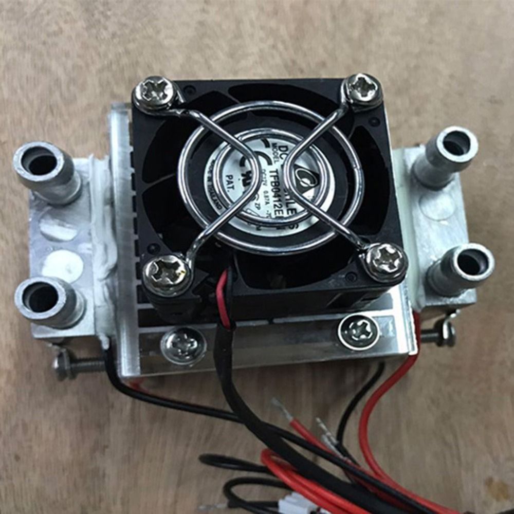 1 PC Diy 120w Tec Peltier Semiconductor Refrigerator Water Cooling Air Conditioning Mechanism For Cooling And Fan