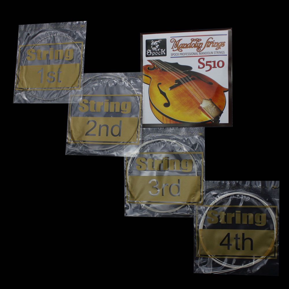 Spock S510 4pcs Mandolin String Stainless Steel Exquisite