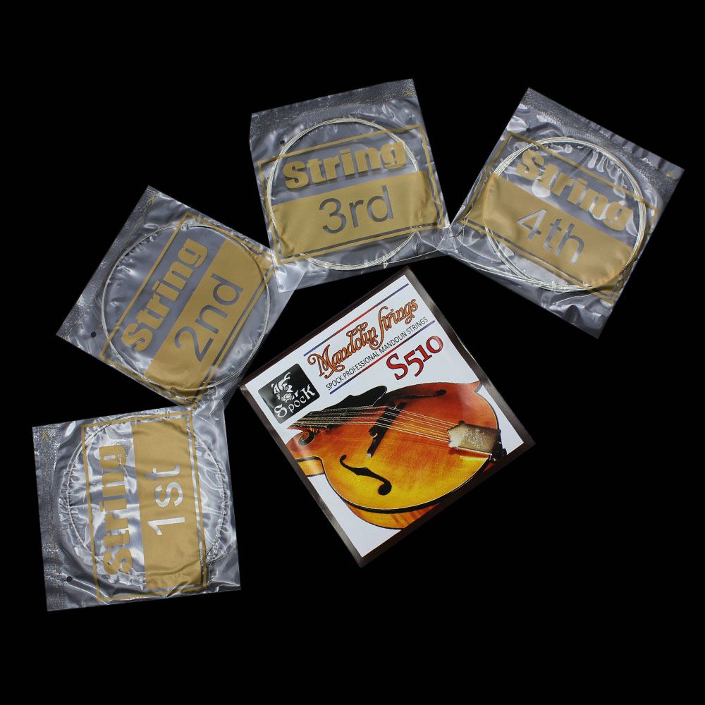 Spock S510 4pcs Mandolin String Stainless Steel Exquisite