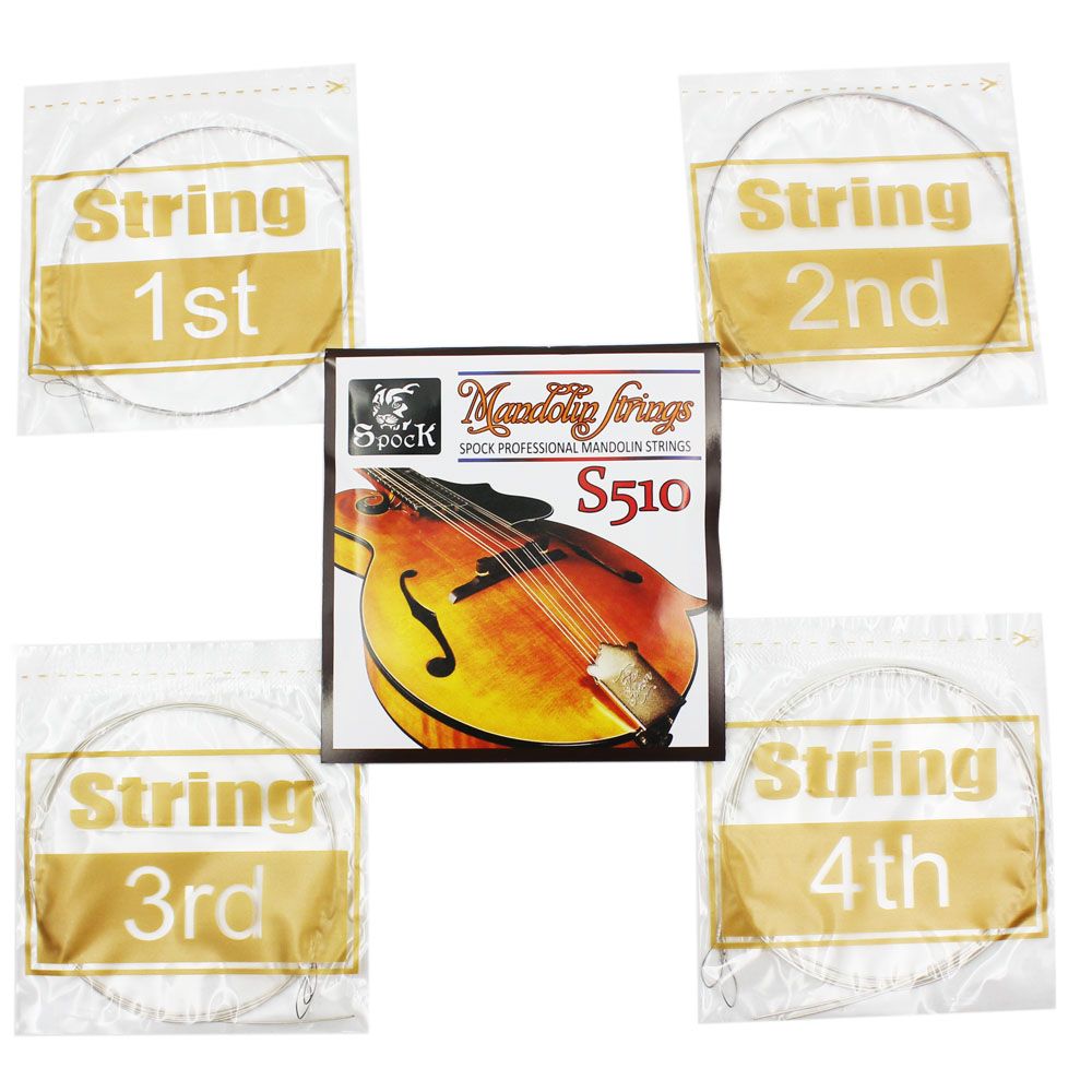Spock S510 4pcs Mandolin String Stainless Steel Exquisite