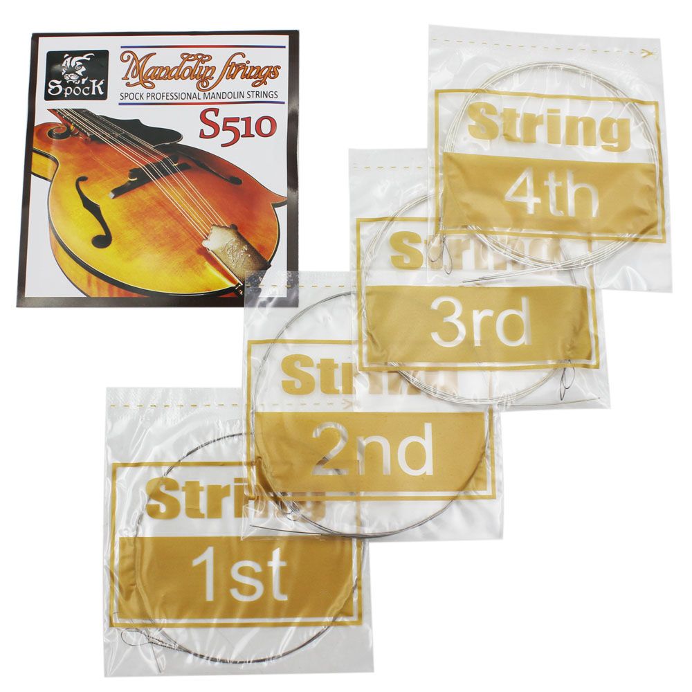 Spock S510 4pcs Mandolin String Stainless Steel Exquisite