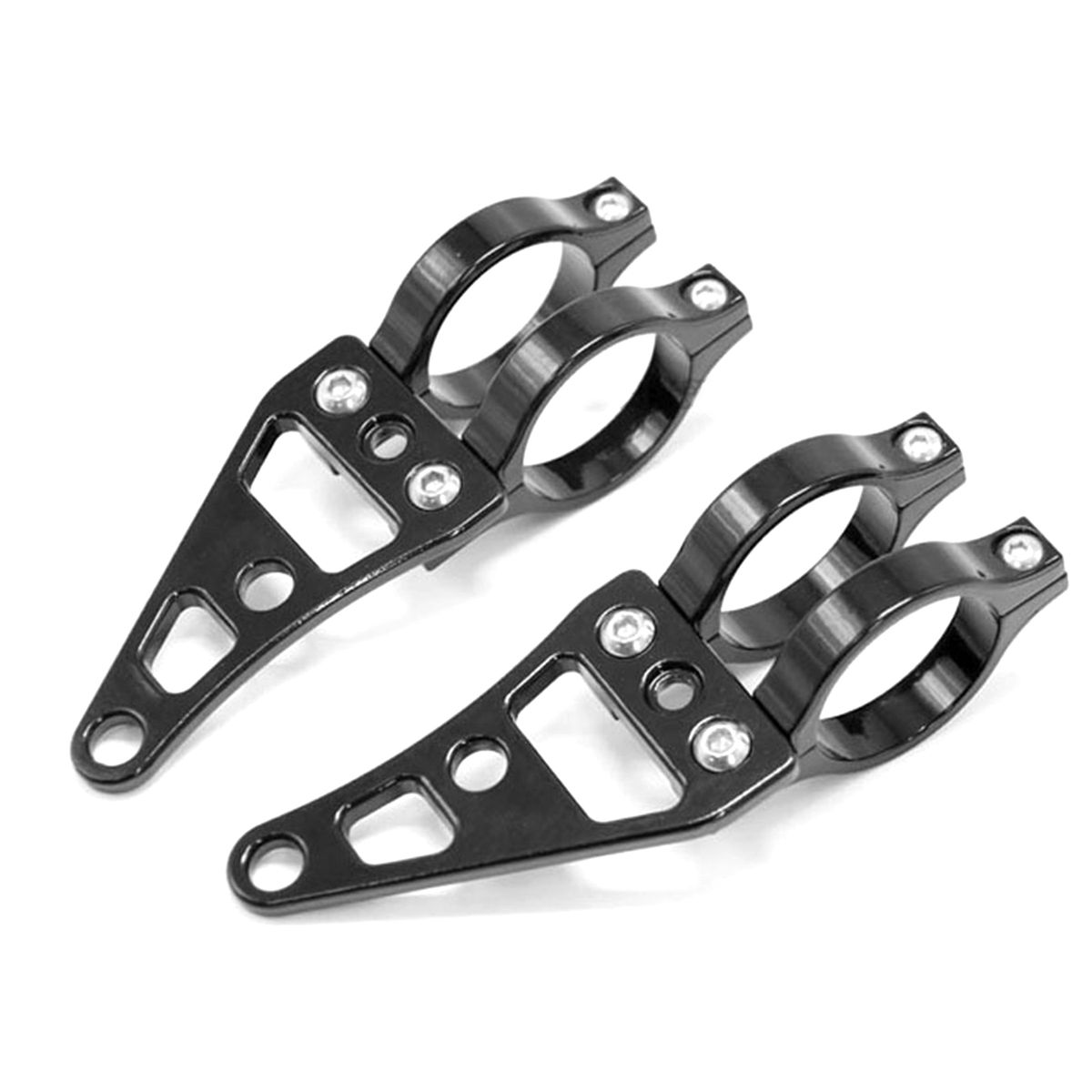 2pcs Motorcycle Headlight Mounts, Headlight Mount Bracket