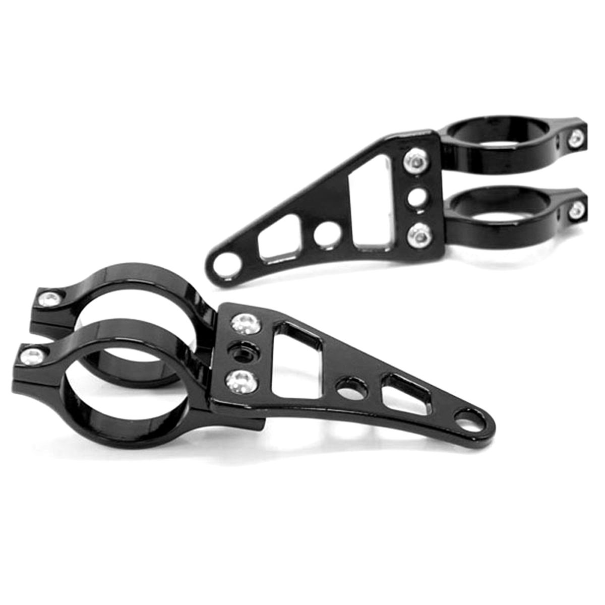 2pcs Motorcycle Headlight Mounts, Headlight Mount Bracket