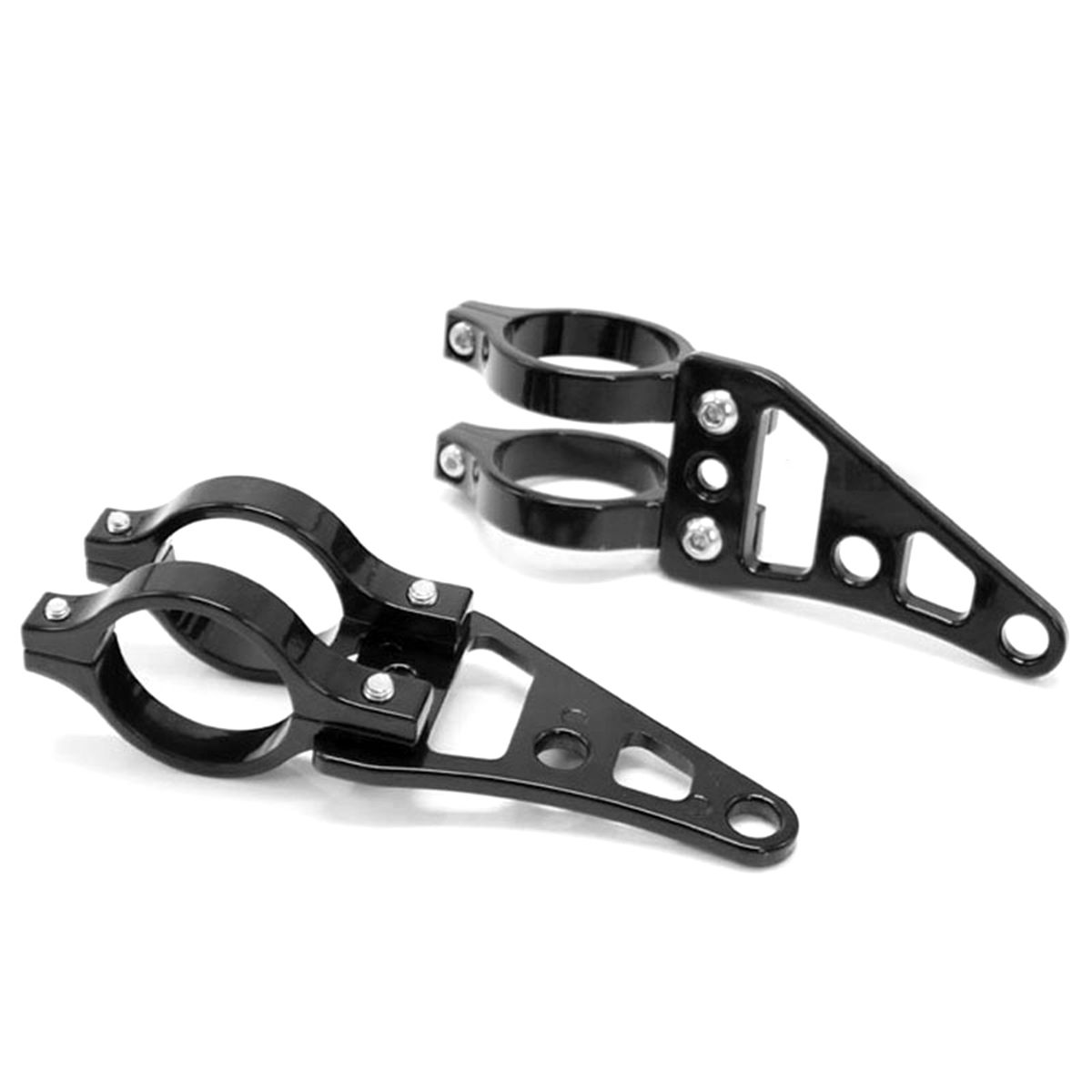 2pcs Motorcycle Headlight Mounts, Headlight Mount Bracket