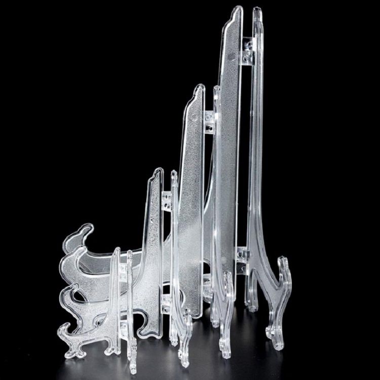 Storage Hook 10 PCS Plastic High Transparent Frame Holder