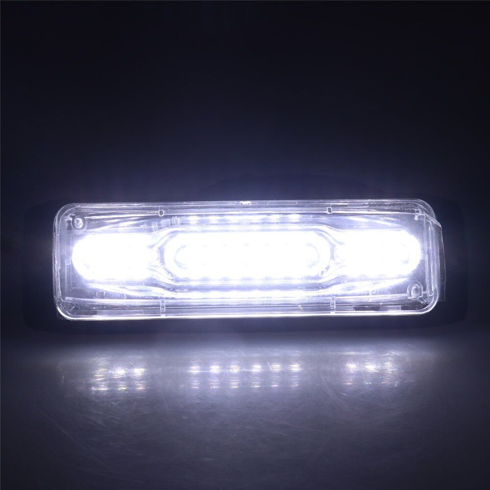 Emergency Ambulance Strobe Light 16 Modes Flashing Lighting 12W Pickup Trucks LED Side Warning