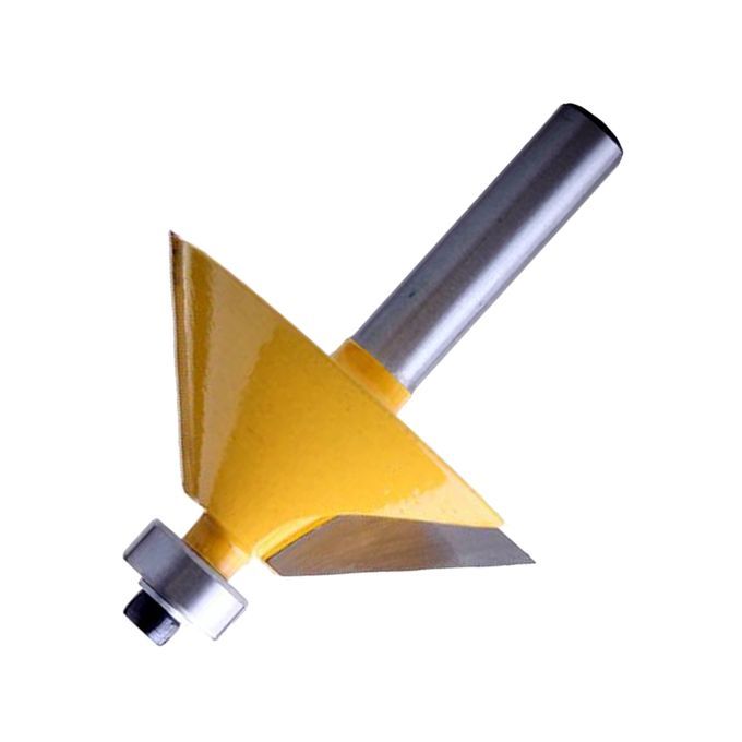 8mm Shank 45 Degree Chamfer Bevel Edging Router Bit Top Beading