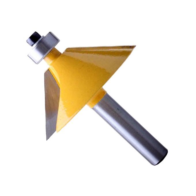 8mm Shank 45 Degree Chamfer Bevel Edging Router Bit Top Beading