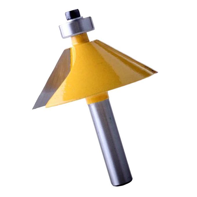 8mm Shank 45 Degree Chamfer Bevel Edging Router Bit Top Beading