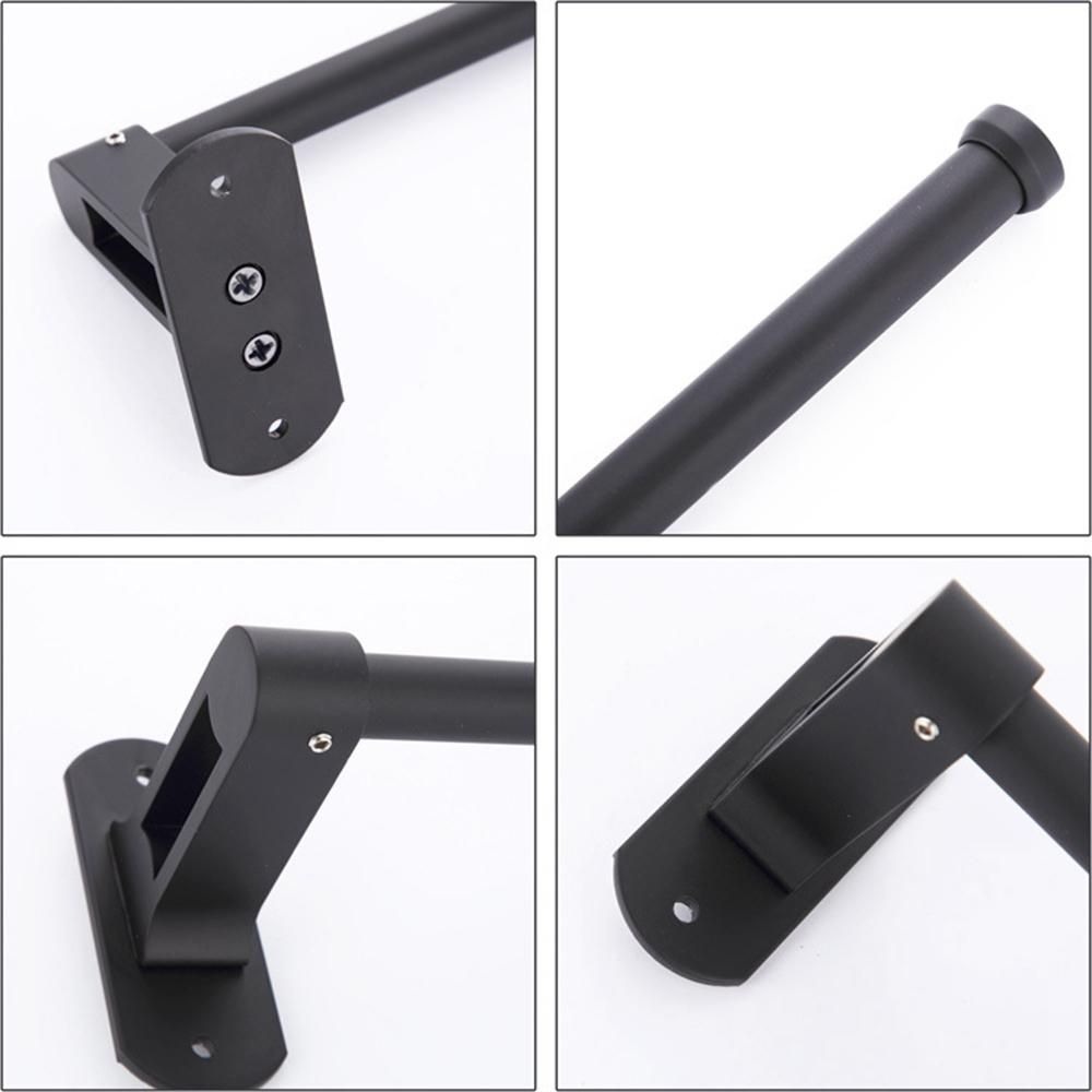 Toilet Paper Holder Wall Mount, Matte Black Toilet Paper Roll Holder, Bathroom Toilet Kitchen Towel Holder