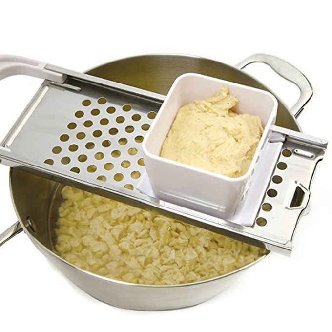 Stainless Steel Planer  Utter Kit Hen Gadgets Kit Hen Spaetzle Maker S Er-beige