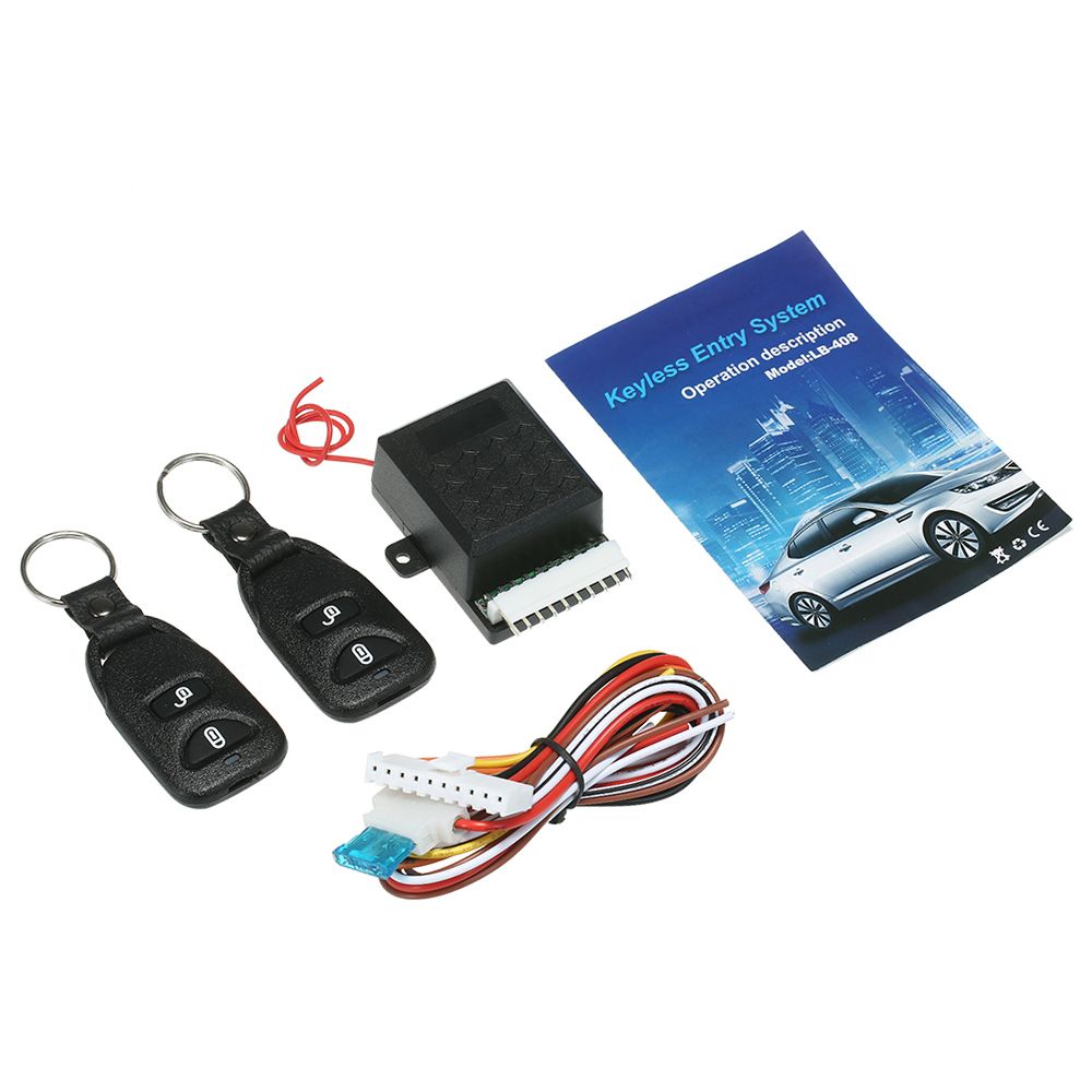 12V Universal Car Auto Remote Central Kit Door Lock Locking