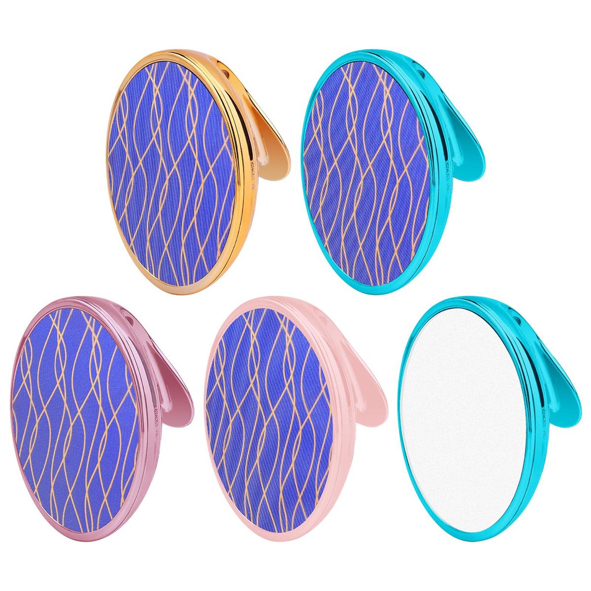 Nano Crystal Hair Remover Eraser Reusable Easy To Use Golden Frame
