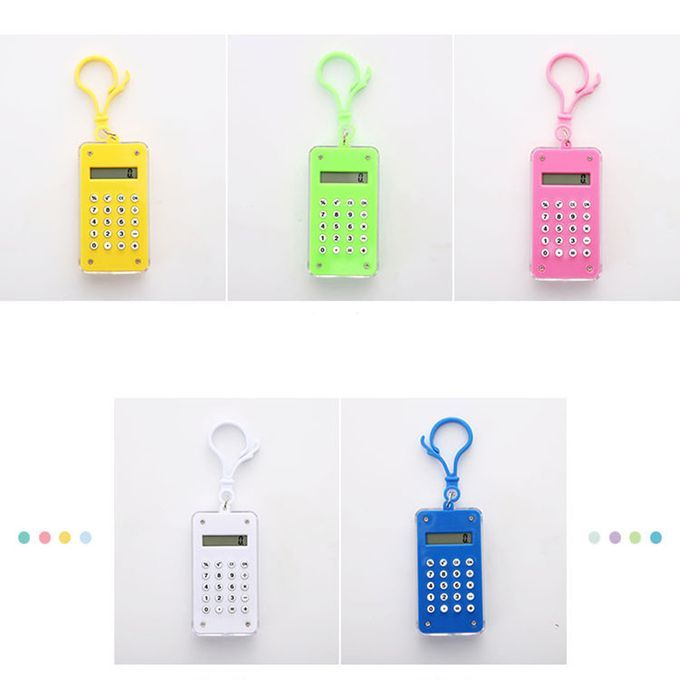 Mini Cute Calculator With 8 Digits Display Portable Pocket