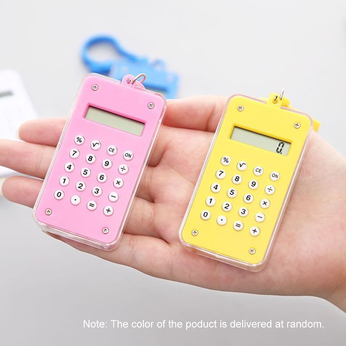 Mini Cute Calculator With 8 Digits Display Portable Pocket
