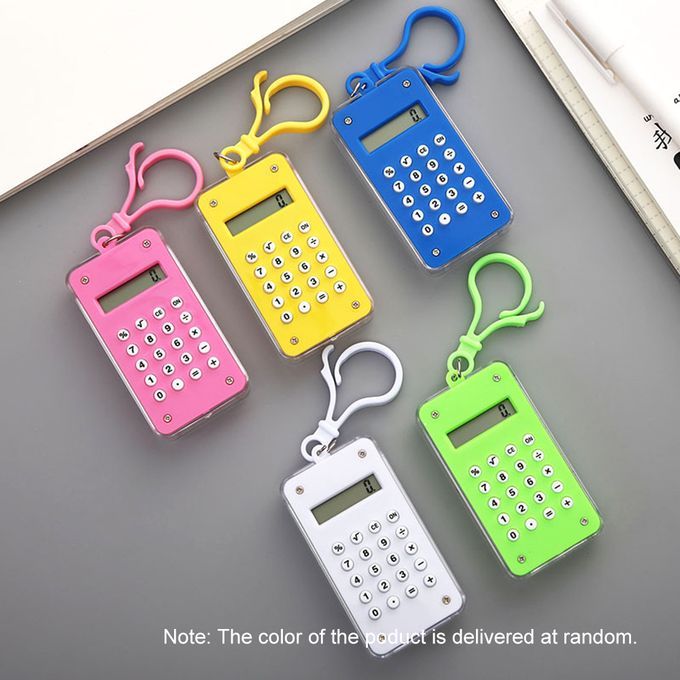 Mini Cute Calculator With 8 Digits Display Portable Pocket