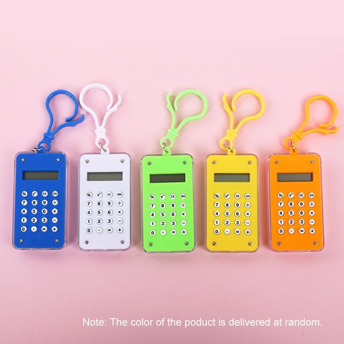 Mini Cute Calculator With 8 Digits Display Portable Pocket