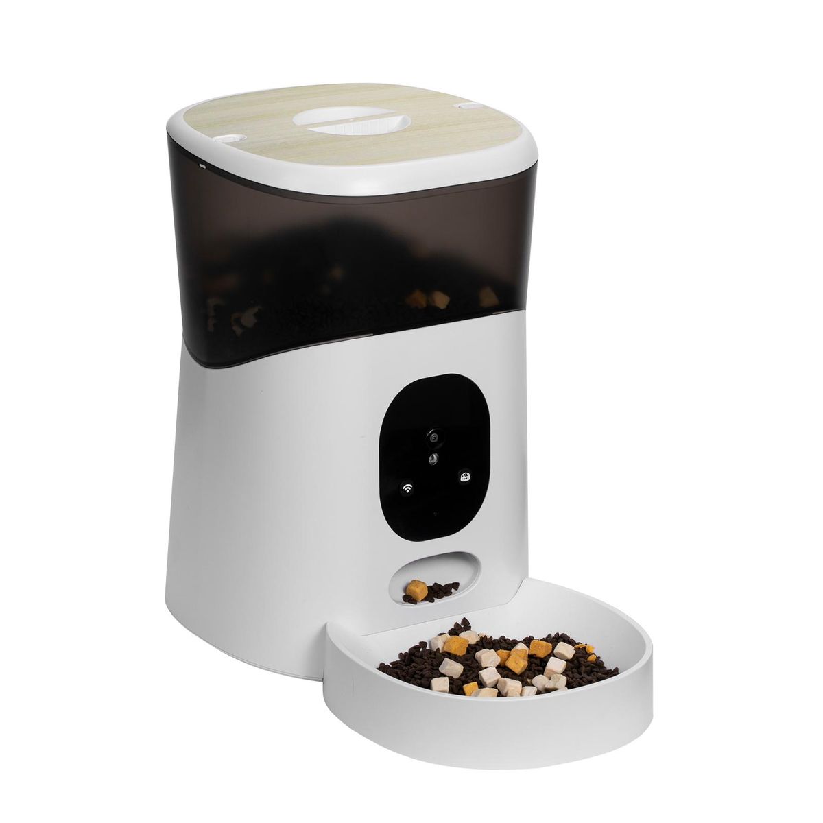 Pet Automatic Feeder Cat and Dog Universal Intelligent Timing Feeding Machine Mobile Remote Control Remote Video Electric Cat Bowl
