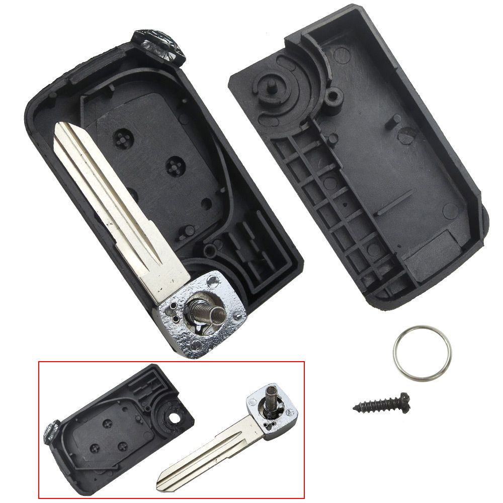 Flip Folding Modified Remote Car Key Case For Lada