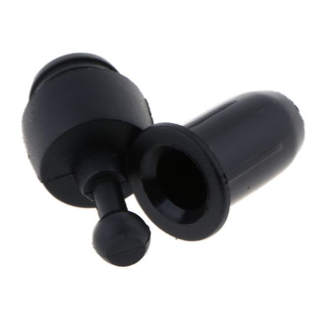 10Piece Black Plastic Push Rivet Trim Panel Fastener Clips Sets 052