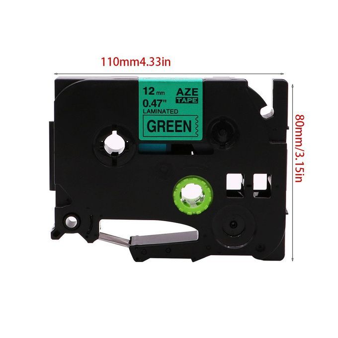 9 Mm Label Tape Compatible For Brother Waterproof Easy To Peel