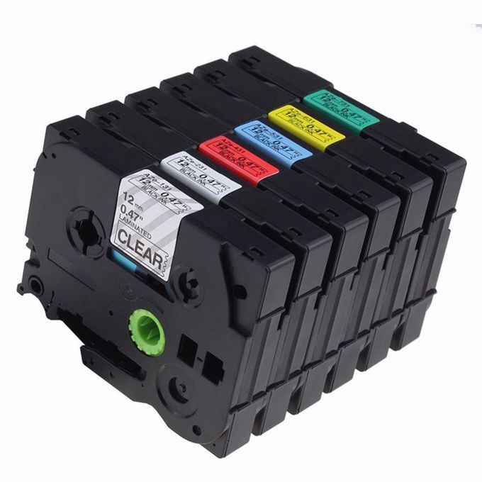 9 Mm Label Tape Compatible For Brother Waterproof Easy To Peel
