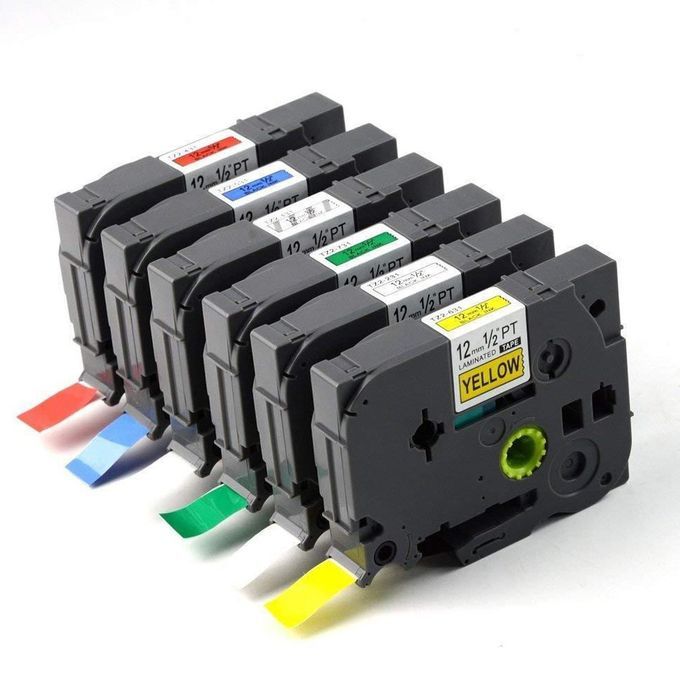 9 Mm Label Tape Compatible For Brother Waterproof Easy To Peel