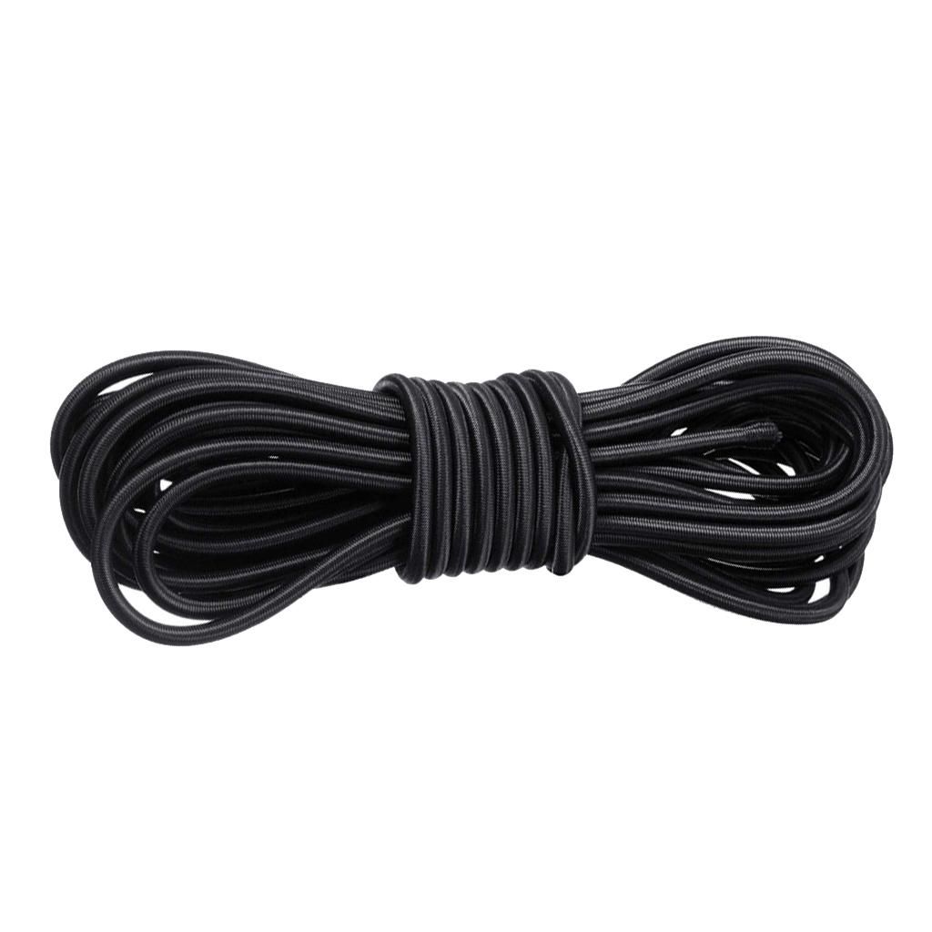 Strong Elastic Bungee Rope Shock Cord Tie Down String, Heavy Duty, 8m