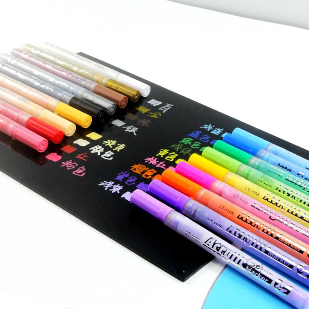 High Pigmented Acrylic Paints Markers DIY Quick Dry Marking