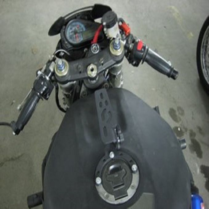 Camera MP3 GPS  GoPro Phone Secure Mount For Kawasaki Gas Tank