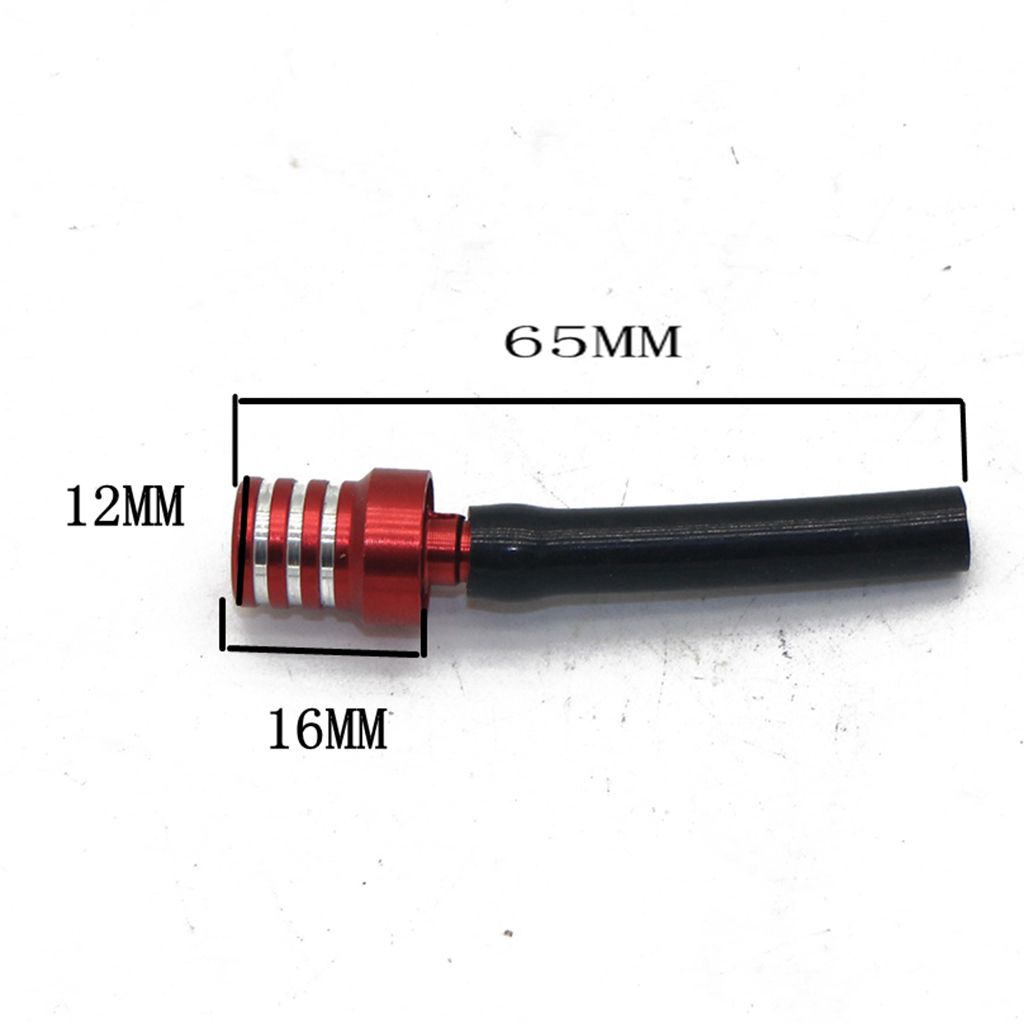 Red Gas Fuel Cap Valve Vent Breather Hose Tube Fit ATV PIT Dirt Red