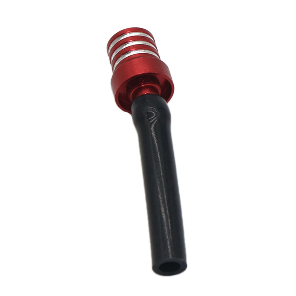 Red Gas Fuel Cap Valve Vent Breather Hose Tube Fit ATV PIT Dirt Red